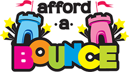 bounce house party rental company logo